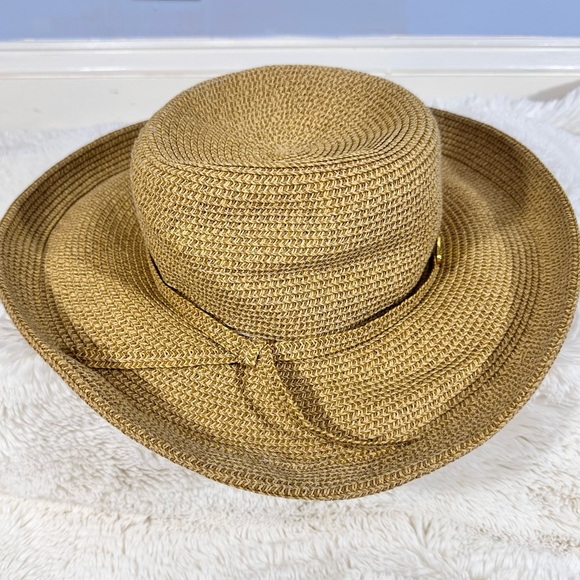 Masters Braided Straw Sun Hat in Tan main image 7